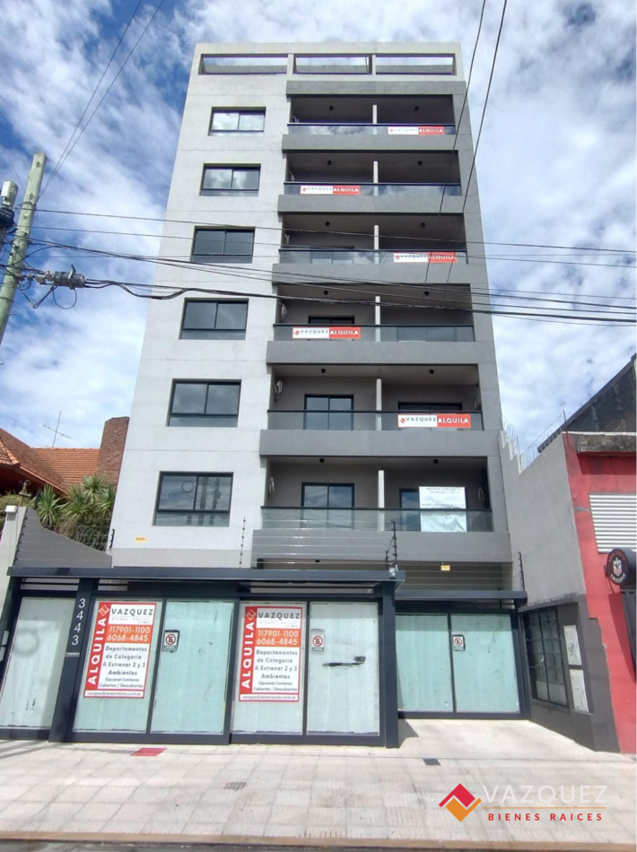 Departamento 2 ambientes con Cochera Descubierta A